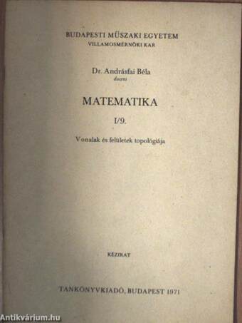 Matematika I/9.