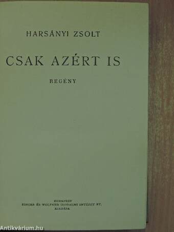 Csak azért is