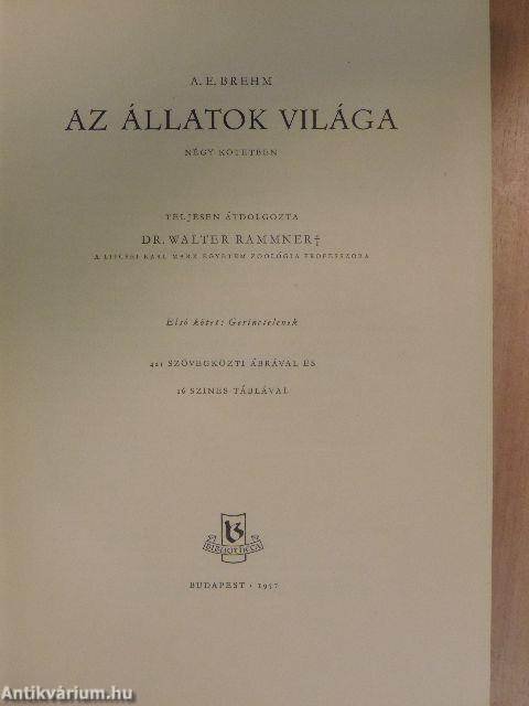 Brehm - Az állatok világa I-IV.