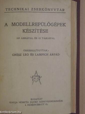 A szikrainduktor/Hertz és az elektromos hullámok/Tesla kisérletei/A modellrepülőgépek készítése