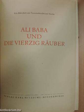 Ali Baba und Die Vierzig Räuber