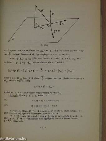 Lineáris algebra és geometria