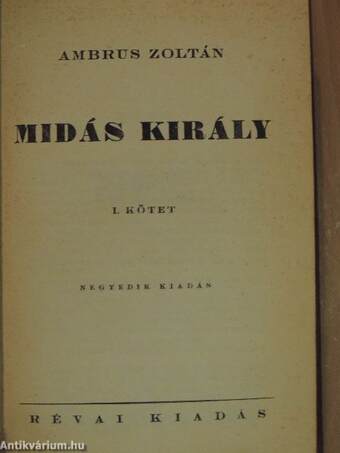 Midás király I-II.