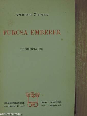 Furcsa emberek