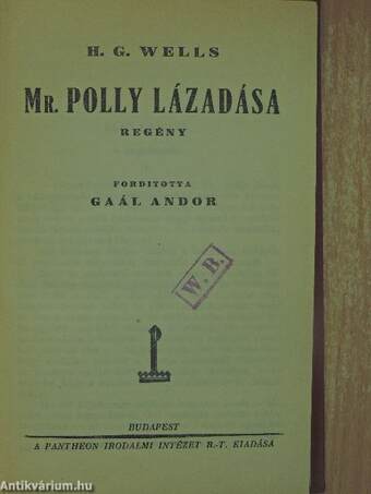 Mr. Polly lázadása