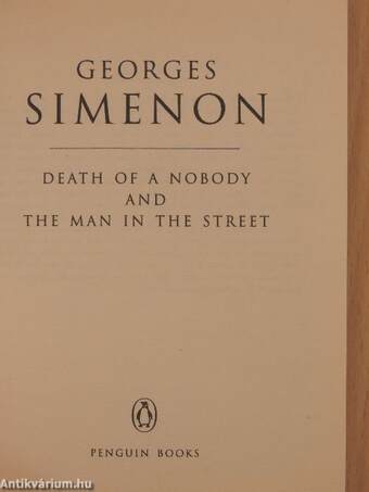 Death of a nobody/The man in the street