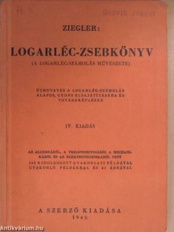 Logarléc-zsebkönyv