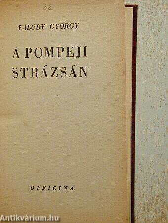 A pompeji strázsán