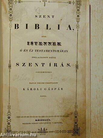 Szent Biblia