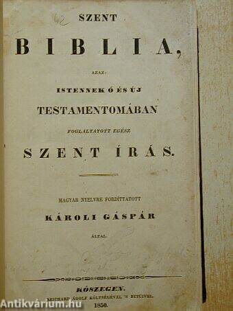 Szent Biblia