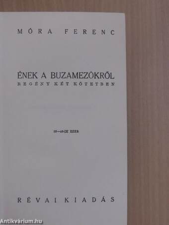 Ének a buzamezőkről I-II.