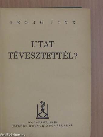 Utat tévesztettél?