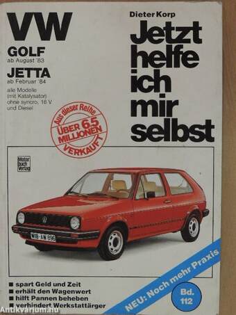 VW Golf ab August '83 - Jetta ab Februar '84