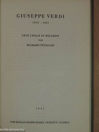 Giuseppe Verdi 1813-1901