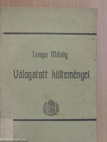 Tompa Mihály válogatott költeményei