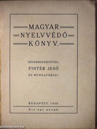 Magyar nyelvvédő könyv