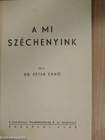 A mi Széchenyink