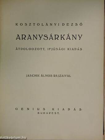 Aranysárkány