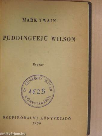 Puddingfejű Wilson