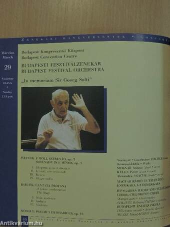 Budapesti Tavaszi Fesztivál 1998. március 13-29.