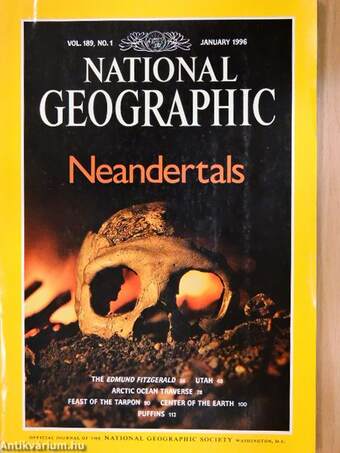 National Geographic 1996. (nem teljes évfolyam)