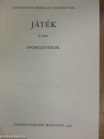 Játék II.