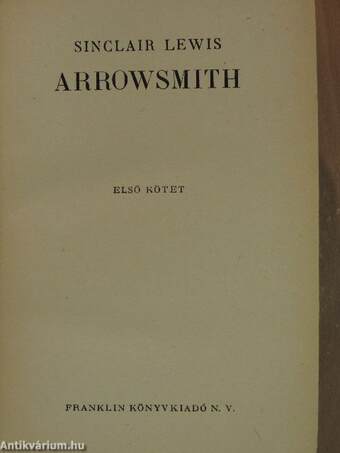 Arrowsmith I-II.