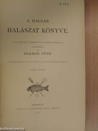 A magyar halászat könyve I-II.