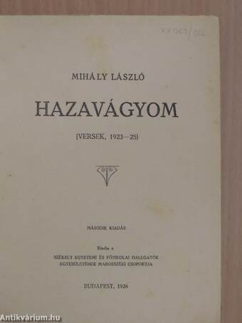 Hazavágyom