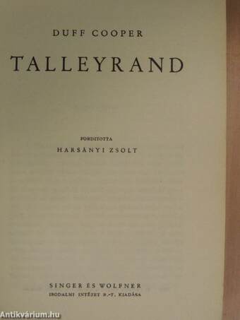 Talleyrand