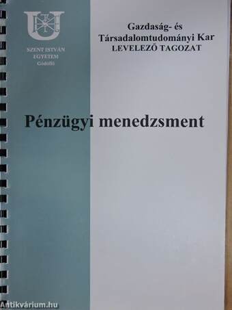 Pénzügyi menedzsment