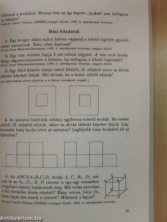 Szakköri feladatok matematikából 5-6. osztály