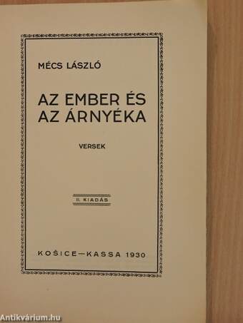 Az ember és az árnyéka