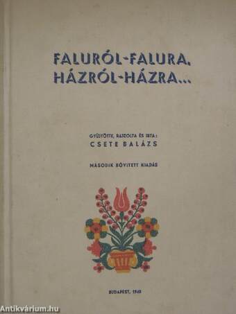 Faluról-falura, házról-házra...