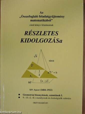 Az "Összefoglaló feladatgyűjtemény matematikából" című könyv feladatainak részletes kidolgozása XIV. fejezet