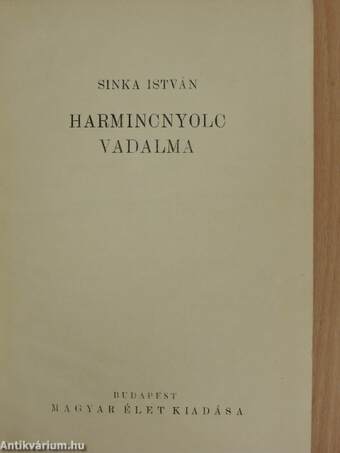 Harmincnyolc vadalma