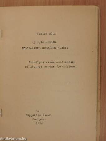 Az első háború szocialista országok között