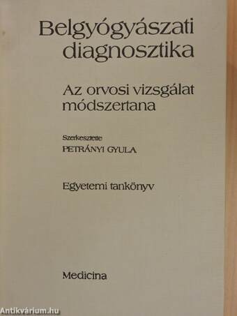 Belgyógyászati diagnosztika