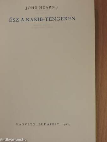 Ősz a Karib-tengeren