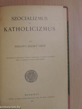 A gyermekek vallása/A keresztény vallás a társadalom harcaiban/A tiszta erkölcs érdekében/Szocializmus és katholicizmus