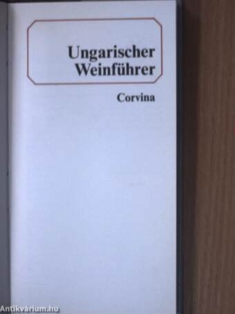 Ungarischer Weinführer