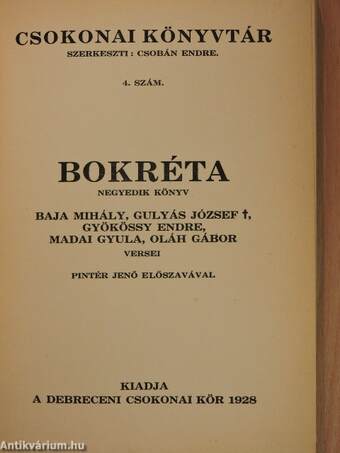 Bokréta