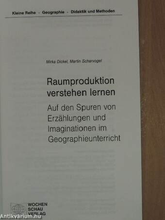 Raumproduktion verstehen lernen