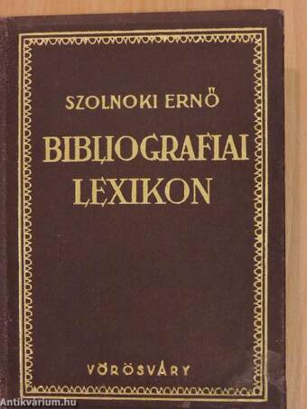 Bibliografiai Lexikon