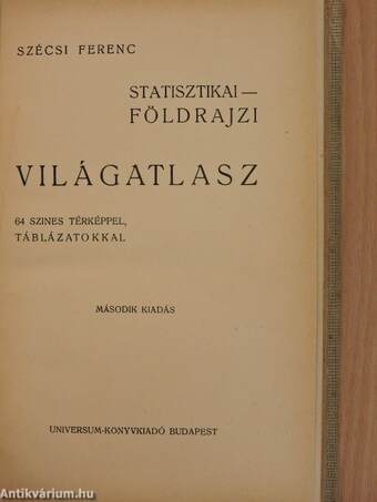 Statisztikai-földrajzi világatlasz