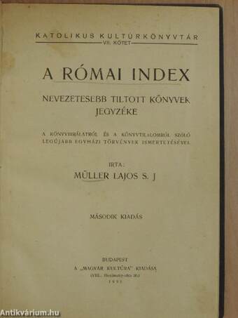 A római index