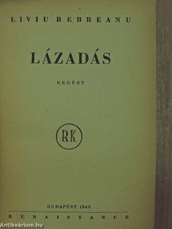 Lázadás