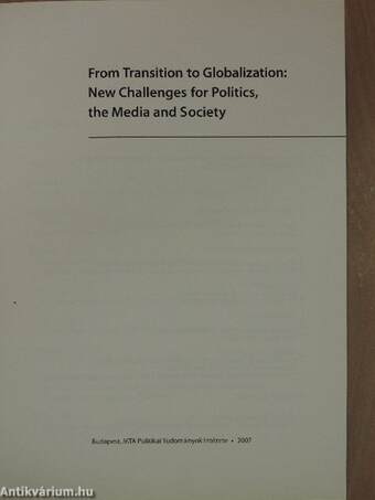 From Transition to Globalization