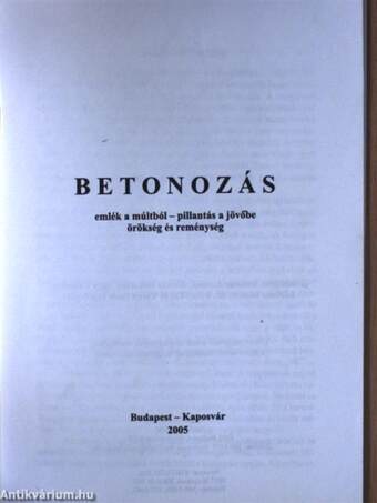 Betonozás