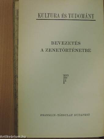 Bevezetés a zenetörténetbe